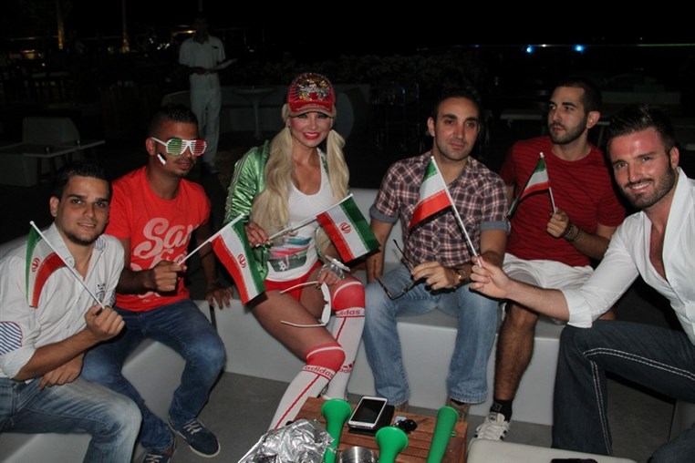 Myriam Klink Celebrating World Cup